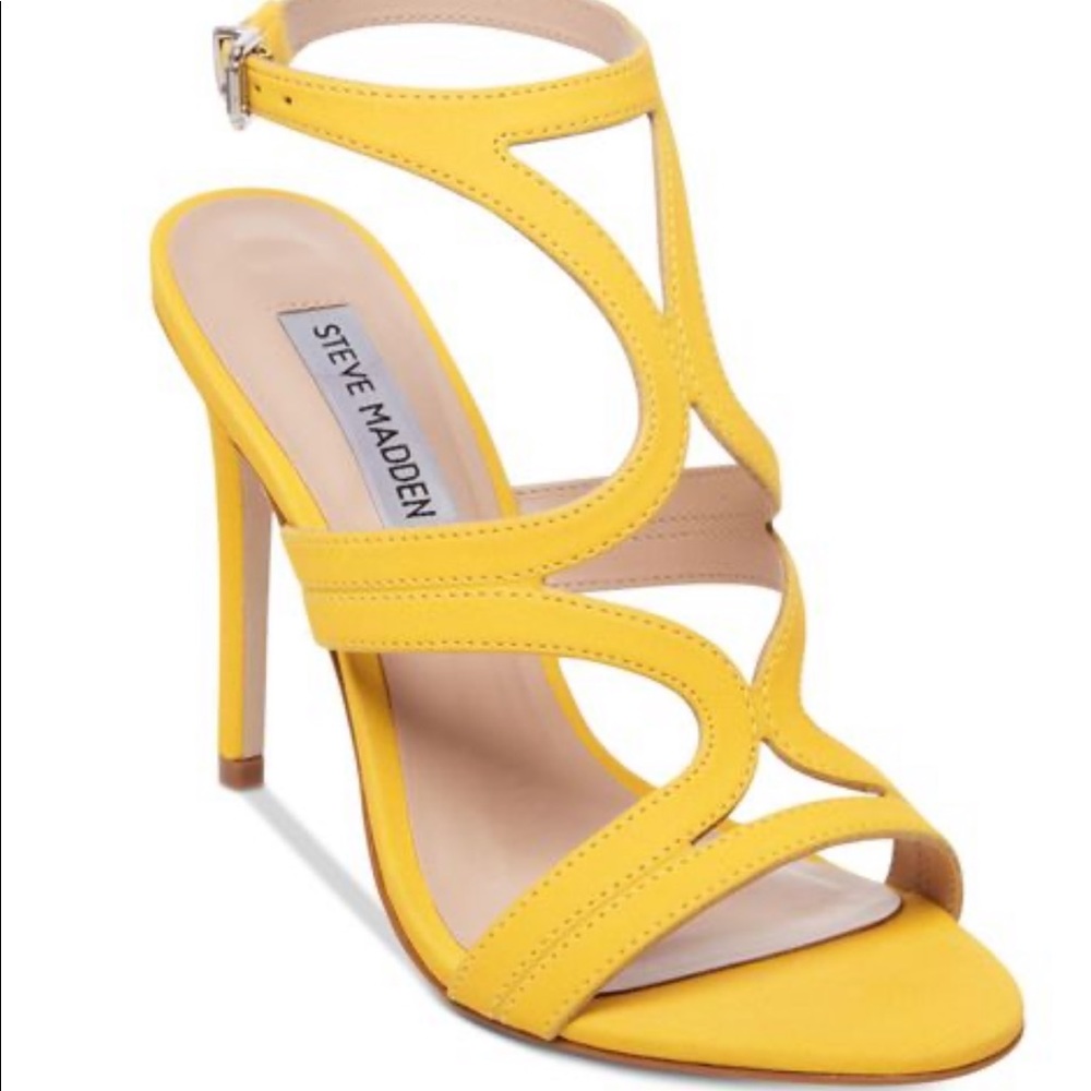 Steven Madden- SIDNEY SANDAL | Yellow |